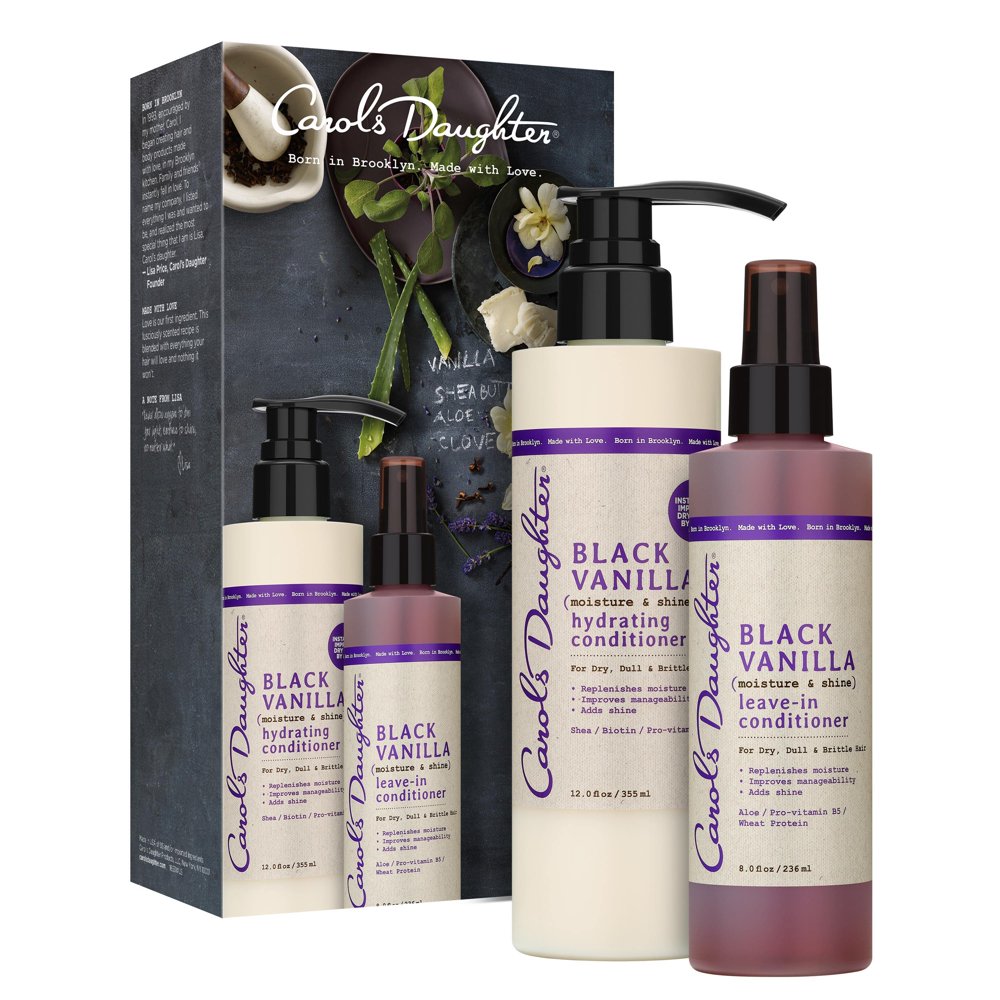 (23 Value) Carol's Daughter Black Vanilla Conditioner Gift Set