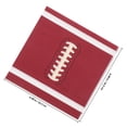 thumbnail image 2 of Moluckfu 20Ud Servilletas De Papel Marrón Con Dibujo De Fútbol Ideal Para Fiestas Y Eventos, 2 of 6