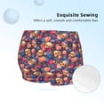 thumbnail image 2 of Rocae Skull colorful daisy for Girls' Cotton Boxer Briefs, Soft Mid-rise Panties-X-Large, 2 of 5