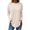 Beige, variant on Aueoeo Long Sleeve Workout Tops for Women Crewneck Fall Tops Basic Tee Shirts Loose Fit Blouses