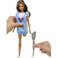 thumbnail image 6 of Barbie Fashionistas Doll #121 with Brown Hair and Prosthetic Leg in Blue Sweater Dress, 6 of 7