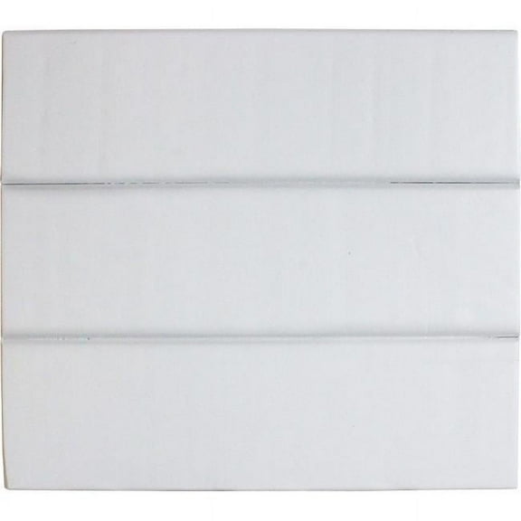 American Heartland 32867WH Rustic 68 in. Tall Quaint Shutter TV Stand in Bright White