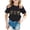 Black, variant on Girls Tshirts Packs Size 10-12 Casual Summer Tops Short Sleeve Basic Layering Tee Classic Fit Back To School Birthday Casual Summer Tops