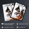 thumbnail image 2 of Artery8 Squirrel Lover Autumn Photo Woodland Animal For Living Room Art Print Framed Poster Wall Decor 12x16 inch, 2 of 5