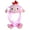 Pink, variant on LED Plush Hat with Removable Ears Cute Claws Airbag Cap Cosplay Accessory