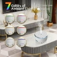 thumbnail image 3 of NEI Diffusers for Essential Oils Large Room, Aromatherapy Diffuser with Remote Control,7 Colors Lights 3 Mist Mode for Women Office Home White Sliver, 3 of 6