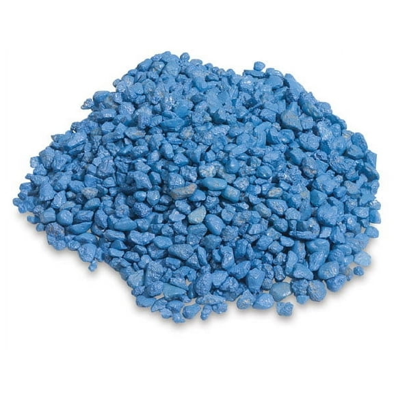 Crushed Pebbles - 5 lb, Light Blue