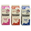 Cotton Candy Flossugar 3 Pack (Blue Raspberry, Pink Vanilla, & Strawberry)