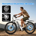 thumbnail image 5 of 750W Electric Bike for Adults, 26" Step-Thru E-Bike, 48V 13Ah Battery, 7-Speed, 5 of 8