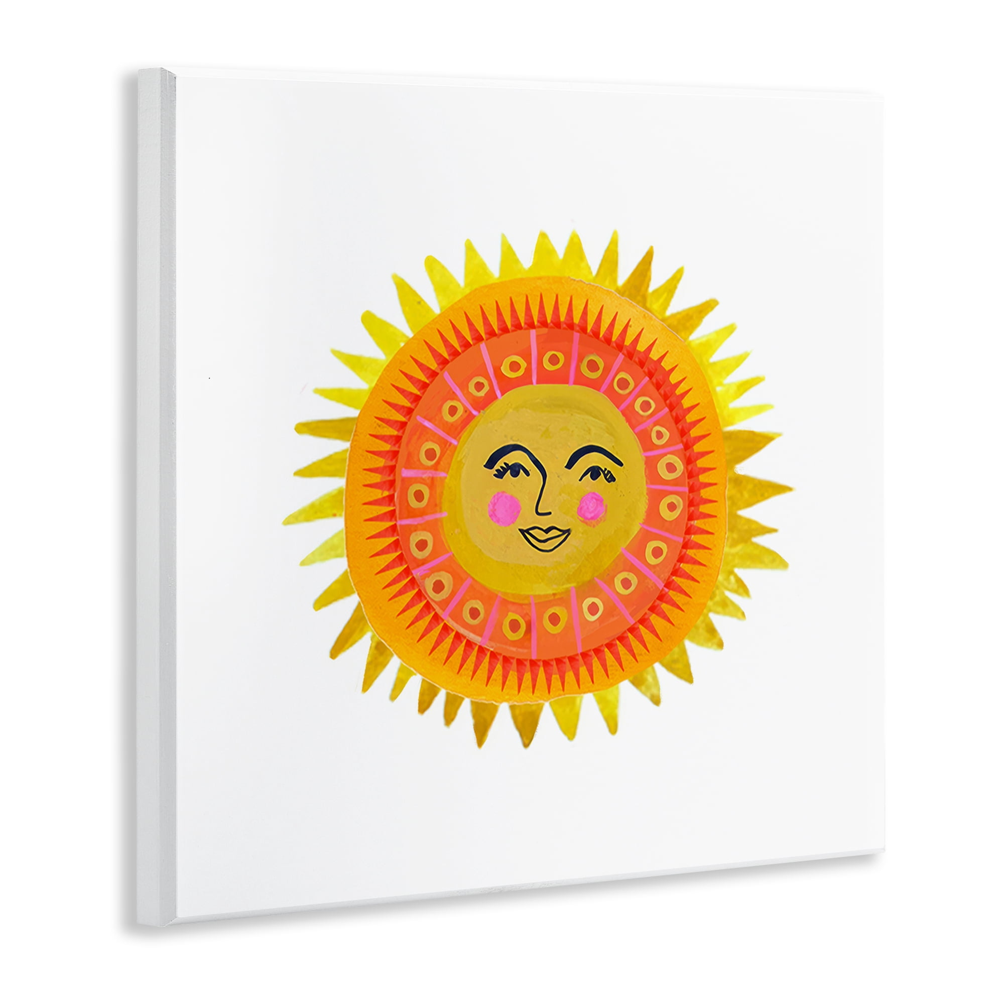 Stupell Industries Eccentric Bohemian Sun Wall Plaque Art, design by Katherine Herrell Studio