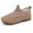 Khaki, variant on Leather Shoes for Women Stylish Comfort on Casual Shoes with for Fall and Winter Soft Sole Design Cloth 39 Size