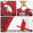 thumbnail image 6 of Red Christmas Snowflake Pattern Toddler Nap Mats for Kids Preschool,59"x22" Sleeping Mat Bag or Kids,Toddler Sleeping Bag,Toddler Nap Mat or Daycare, 6 of 6