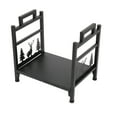 thumbnail image 3 of Tcbosik Outdoor Firewood Rack Iron Firewood Holder, 3 of 8