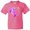 Neon Pink, variant on Inktastic Valentine's Day Cute Pink Narwhal with Hearts Youth T-Shirt