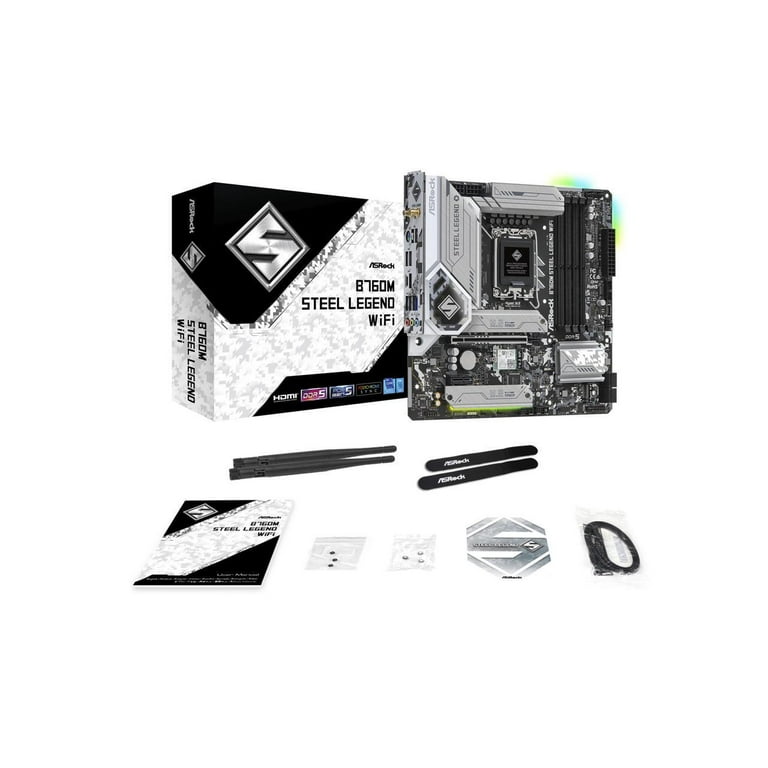 【訳あり】ASRock B760M STEEL LEGEND WiFi ASRock B760MSteelLegendWiFi B760M Steel Legend WiFi | Beach Audio