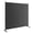 Dark Gray, variant on SUGIFT 6 Feet Single Panel Rolling Room Divider, Freestanding Opaque Privacy Screen on 4 Lockable Wheels, Wear Resistant Partition for Home Office Bedroom Living Room, White