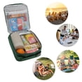 thumbnail image 7 of Unique Bargains Reusable Insulated Lunch Box Tote for Work Deep Green 195 oz, 7 of 7