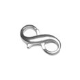 thumbnail image 1 of Qarigey Collar Broche de plata Gargantilla Collares Colgante Gancho Clip Cadena Joyería Fabricación Encontrar Accesorio Pieza de repuesto Ropa, zapatos y accesorios Miscelánea Oro blanco Qarigey AP016186-01, 1 of 6