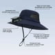 thumbnail image 5 of Sombrero de ventilador solar recargable | Gorra de protección solar impermeable de ala ancha | Cubrecuello ajustable de secado rápido | Senderismo al aire libre, pesca, jardinería | 3 velocidades de, 5 of 6