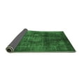 thumbnail image 2 of Ahgly Company Indoor Round Oriental Emerald Green Industrial Area Rugs, 7' Round, 2 of 4