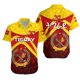 thumbnail image 2 of Camisetas hawaianas con estampado 3D del escudo de armas de África Tigray y patrón africano para hombre, moda urbana, ropa de calle, camiseta de manga corta, 2 of 4