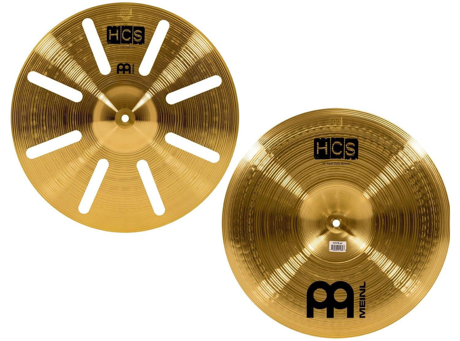 Meinl HCS シンバル MEINL HCS Traditional Trash Stack Cymbal Pair 16 in. - Walmart.com