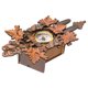 thumbnail image 3 of Reloj de pared de péndulo de madera Reloj de pared para dormitorio Reloj de pared para sala de estar Reloj de pared para oficina, 3 of 7