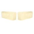 thumbnail image 1 of 2 Sofa Armrest Cover Polyester Solid Color Removable Armchair Cover Solid Color Armrest , Beige, 1 of 7