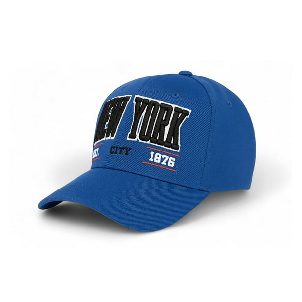Knite Gorra Cerrada para Hombre Estilo Snapback New York Cachucha Ajustable