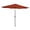 Red, variant on SONGMY 9ft Patio Umbrella Clearance, Outdoor Market Table Umbrellas with 8 Ribs and Push Button Tilt for Garden Deck & Poolside, Orange Red