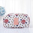 thumbnail image 6 of JeashCHAT Portable Pattern Travel Underwear Bra Storage Box Storage Bag, 6 of 6