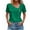 Z40 Green, variant on Landzoo Women'S Tees Solid Color Short Sleeve Slash Neck T Shirt Summer Quick Dry Women Shirt Size L Blue