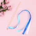 thumbnail image 5 of 20Pcs Ribbon Sticks Fairy Sticks Ribbon Streamers Wands with Tiny Bell Wedding Party Wands Party Favors (Blue), 5 of 5