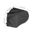 thumbnail image 2 of IDEANATEGRATE Funda Impermeable Para Mecedora Exterior Color Negro Con Material Resistente Y Reutilizable, 2 of 8