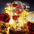 thumbnail image 4 of Rosa Eterna con LED La Bella y la Bestia Flor Eterna Roja JM, 4 of 5