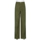 thumbnail image 5 of Pantalones informales de pana anchos para mujer: color liso, ropa de otoño, poliéster, largo completo, moda/informal, estampado tie-dye, 5 of 5
