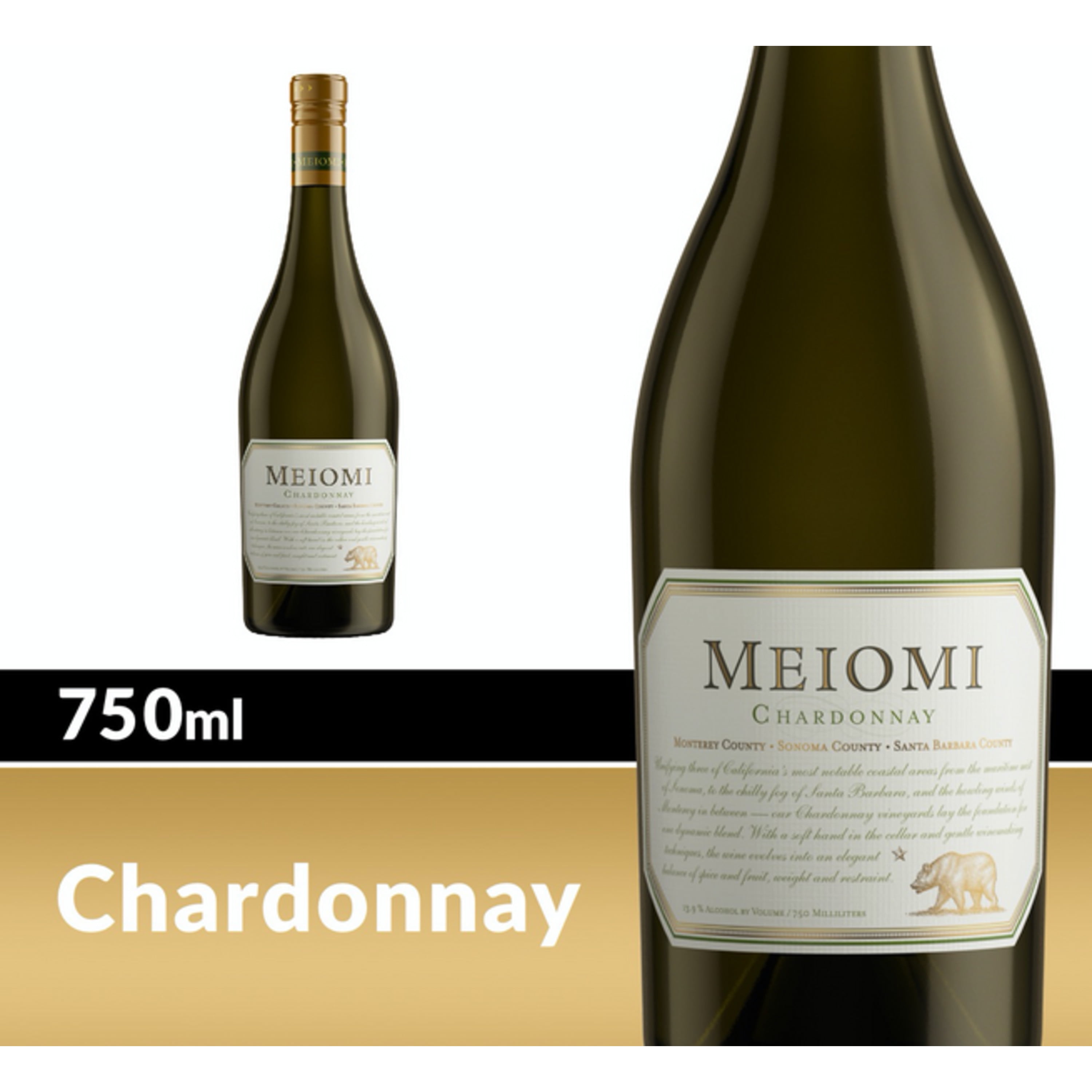 Meiomi Chardonnay White Wine 750 Ml Bottle Walmart Com