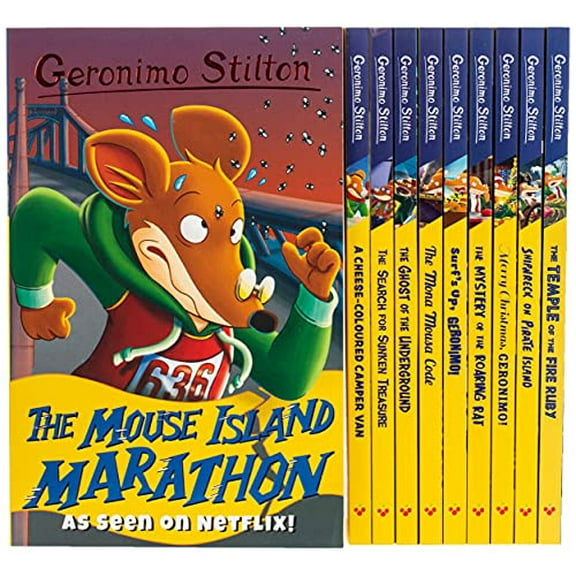 Geronimo Stilton 10 Books Collection (Series 3) - Ages 5-7 - Paperback Boxset