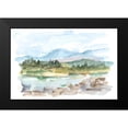 thumbnail image 2 of Harper, Ethan 24x17 Black Modern Framed Museum Art Print Titled - Mountain Watercolor III, 2 of 5