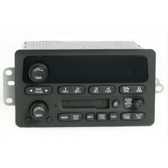 Restored Chevy Impala Monte Carlo 2003-05 Radio AMFM Cassette Player 10335222 (Refurbished)