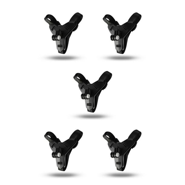 Sidaley Casco de motocicleta de plástico Cámara digital Montura de barbilla Desmontable Liberación rápida Soporte de videocámara flexible Type2 NO2