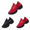 thumbnail image 4 of AUDeals Women's Athletic Running Shoes, Lightweight Air Cushion Sneakers with Gym and Walking Comfort (Red, 7.5), 4 of 5