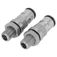 thumbnail image 2 of Gas Ball Lock Post, No Welding Ball Lock Adapter, Easy To Install Brewing Tool For Home Silver Gas + Liquid, 2 of 8