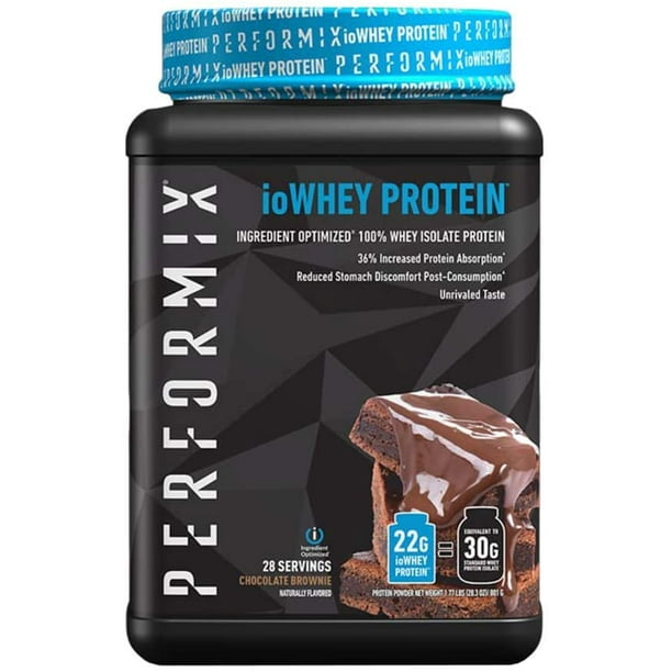 Performix Ingredient Optimized Whey Protein, Post Workout Recovery, Chocolate Brownie, 28