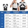 thumbnail image 5 of Posture Corrector For Women Men, Adjustable Shoulder Posture Brace, Back Straightener Posture, Used For Middle And Upper Spine Large, 5 of 5