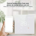 thumbnail image 4 of Thermostat Wi-Fi Intelligent Programmable, 100-250 V C.a. Horaire de 7 Jours Thermostat Wi-Fi Intelligent avec Vis pour Chauffage au Sol Chauffage au Sol Électrique 16 A, Chauffage au Sol à Eau 3 A à Suspendre au Mur, 4 of 7