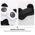 thumbnail image 3 of COMPUKAS Overnight Eye Mask Plush Eye Cover for Sleeping in Train 1 Pc, 3 of 8