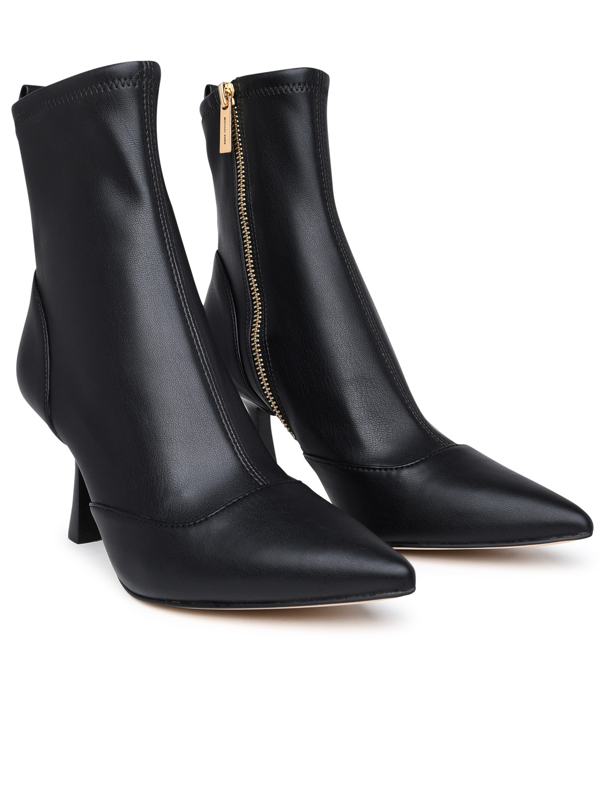 Michael Michael Kors Donna Clara Black Leather Ankle Boots - Walmart.com