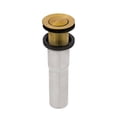 thumbnail image 5 of Ruvati 18 x 12 inch Brushed Gold Polished Brass Rectangular Bathroom Sink Undermount - 20" x 14" - 20" x 14", 5 of 5