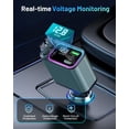thumbnail image 4 of [Cargador de coche] Zreal 4 en 1 retráctil con luz RGB 92 W Fast, 4 of 8